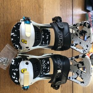 Burton Kids Snowboard Bindings - Black and White